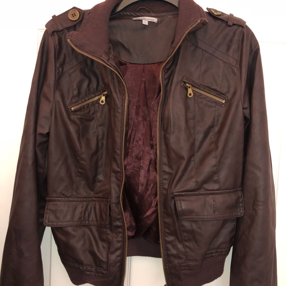 Brown Leather Jacket